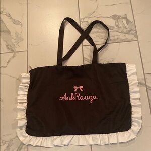 AnkRouge cute ruffle tote bag